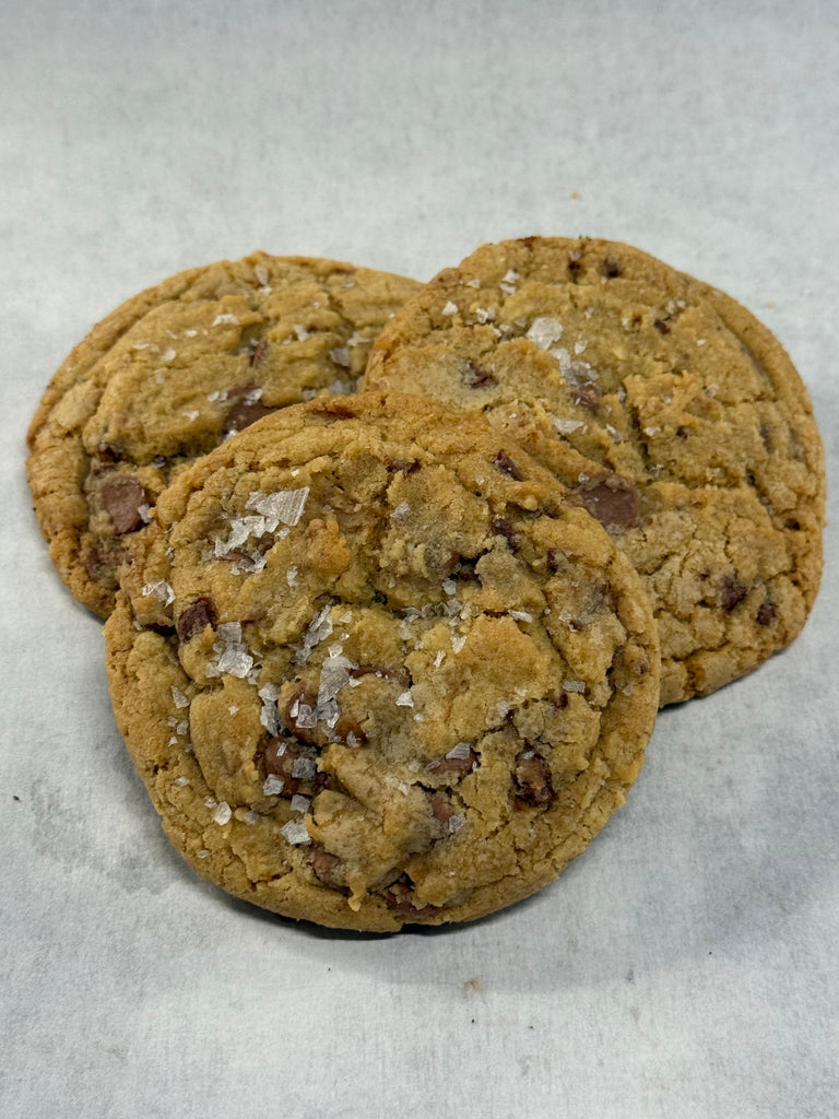 Sea Salt Chocolate Chip Cookies