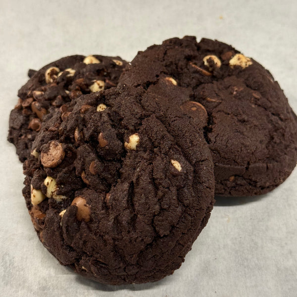 Decadent Double Chocolate Cookies